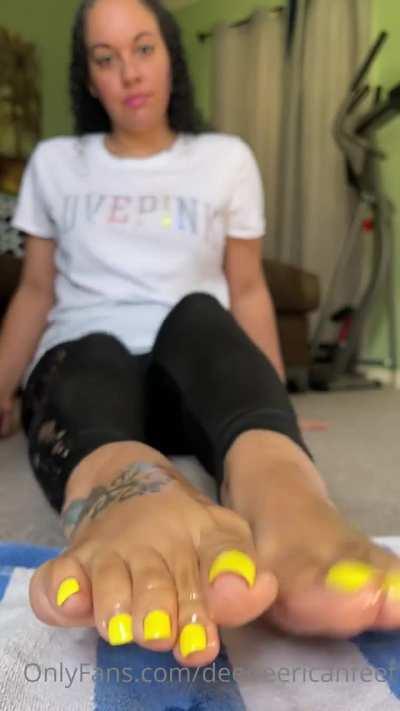 More Oily Toespreads!!!!!!