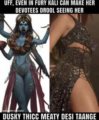 Kali Devi’s Dusky Meaty Thighs 😈🤤💦