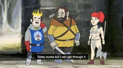 Me after rolling my fifth consecutive Nat 1