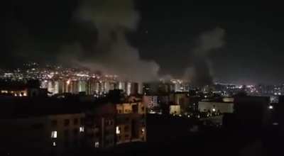 Air raid sirens heard in Tehran as Isreal launch airstrikes on the country.
