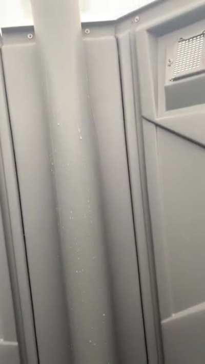 Shortly after spending $20 to get into my county fair. It rained for another 3 hours (yes I’m hiding from the rain in a portapotty)