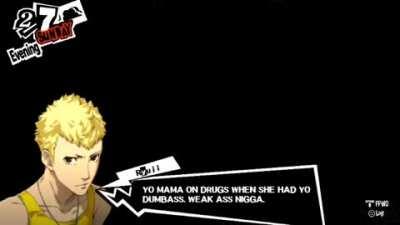 Morgana and Ryuji be like
