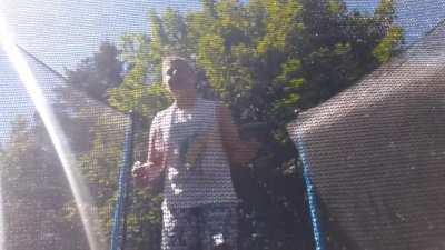 Where I greatly exaggerate myself falling over