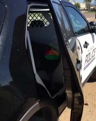 POLICE DOG KEEP AWAY