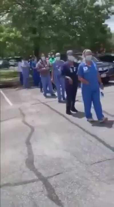 Nurses Wind Up A Covidiot And He Takes The Bait, Hook, Line And Sinker