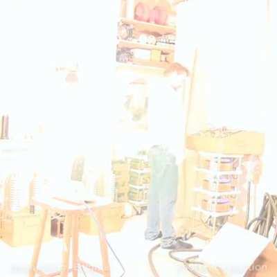 Testing a 20 kW light bulb