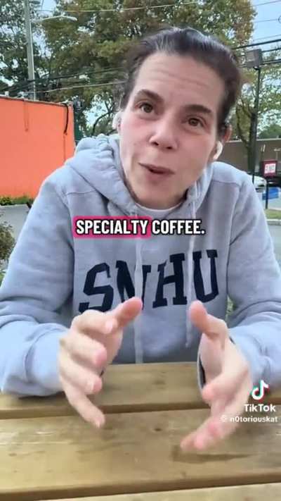 That's one way to do a pumpkin spice latte