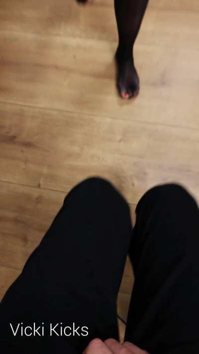 Any reason to kick someone in the balls is a good one😄