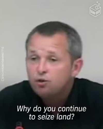 Richard Boyd grilled israel's ambassador in Ireland. 🇮🇪🍀 (MY kind of a freakout as a Palestinian from the West Bank )