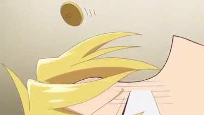 Atena tight Oppai squeeze