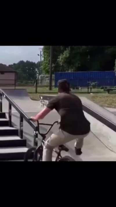 HMFT after bailing off a bike