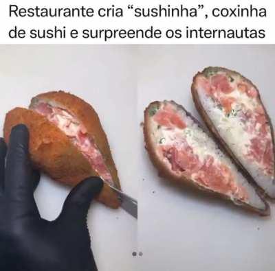 Another brazilian creation, the “sushinha”!