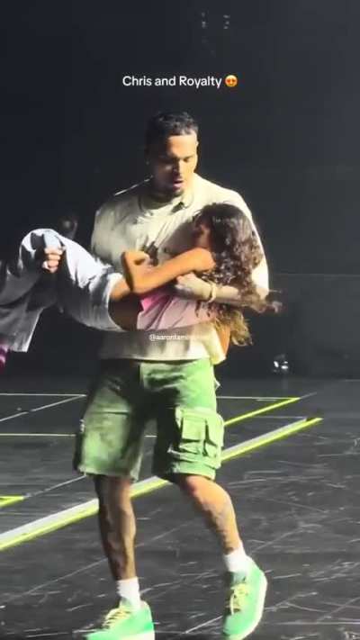 Chris Brown and his daughter Royalty ❤️.