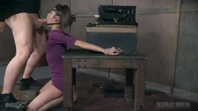 On The Blowjob Machine