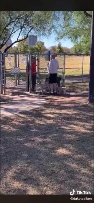 He gave a first, middle and last name!