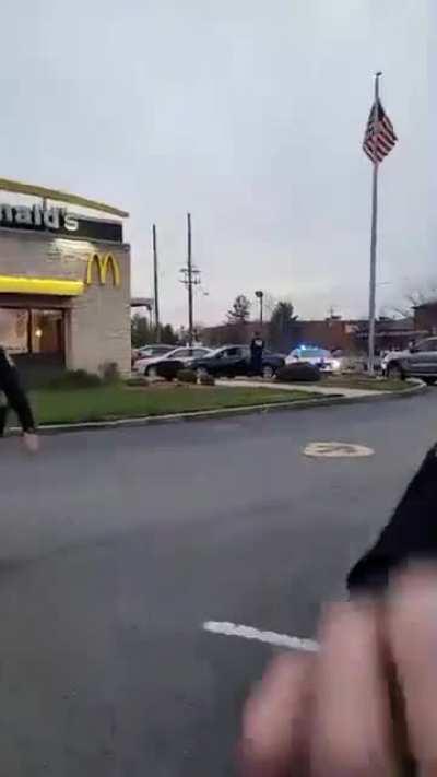 Police triggered by man recording them