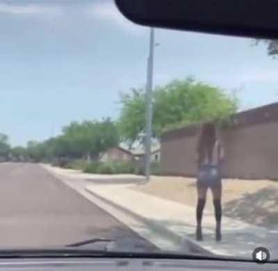 Just cross the street