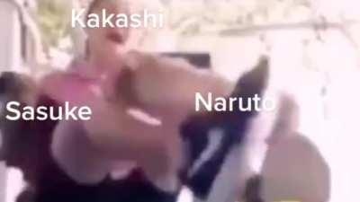 Poor kakashi