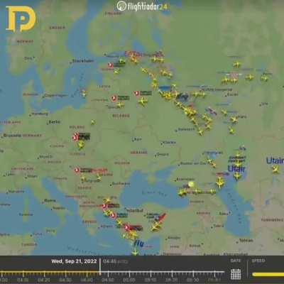 Right after Putin announces partial military mobilization in Russia