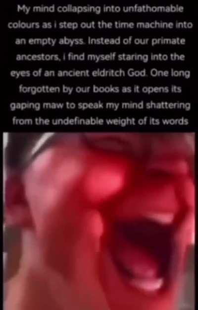 The void is never ending