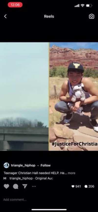 Christian Hall shot by PA State police after having a mental health crisis, claimed he had a weapon on him but clearly he had his hands raised