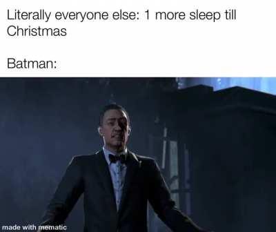 No rest for the weary