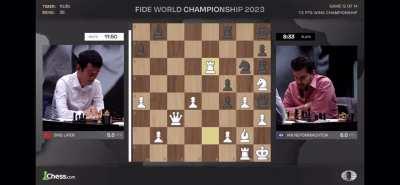 When Ding accidentally makes eye contact with Ian during his breakdown