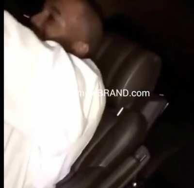 All my friends and family hanging with me just trying to listen to Christmas music on the 25th