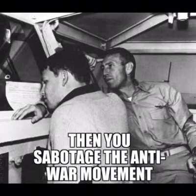 Tin foil hat Illuminati puppet post