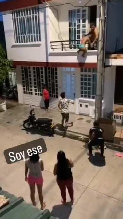 She is been left outside