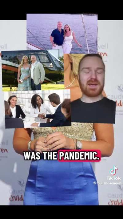 Baroness Michelle Mone, is sadness, but the money conveniently disappeared, cough 