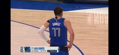 [Highlight] Luka getting frustrated at the refs