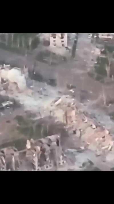 The Ukrainian reconnaissance drones from the 93rd Mechanized Brigade (93 OMBr) continue their objective of eradicating the Russian Army in Bakhmut's direction.