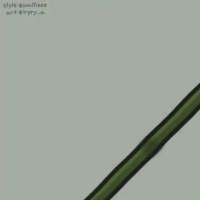 Noel and her very long and hard... bamboo? [Hologra-inspired anim. #2] [Walfiestyle]