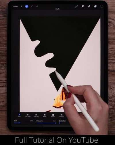 Camping Landscape Drawing - Full Tutorial Link In Comments