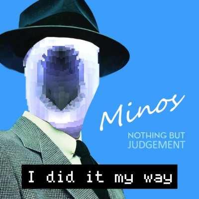 Minos when the last coin hits him square in the head