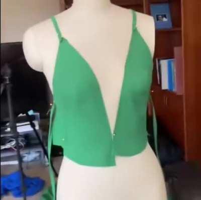 Зелёное платишко