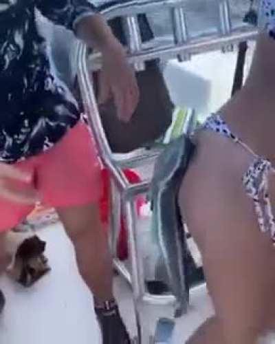 That’s a damn sucker fish.