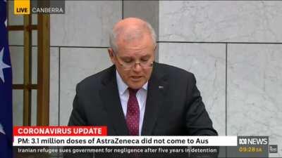 Aussie PM makes freudian slip when referring to his health minister