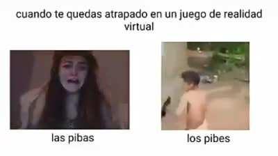 Cuando te quedas encerrado en un juego de vr