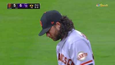 [Highlight] Brandon Crawford crawls on all fours but still turns the double play