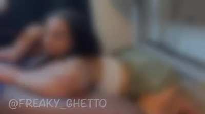 Ebony Arched Blowjob