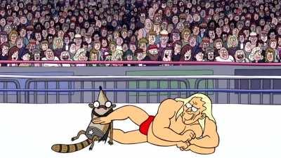 It seems that the maker of Regular Show liked lego city….