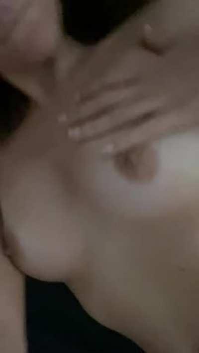 Hey babe, why don’t you cum on my boobs? My premium is 25% offff