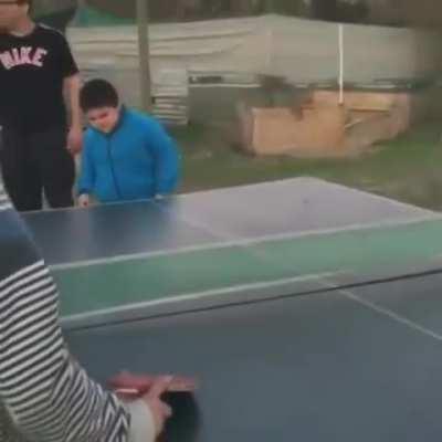 Trying Ping pong