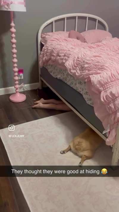 Can’t see them, can you?