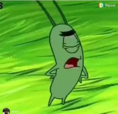 Well this is one way to watch spongebob 🤣🤣🤣🤣