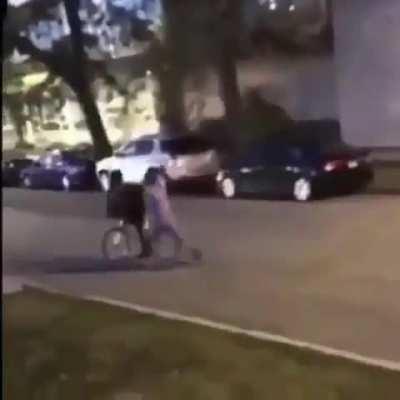 He DID NOT take that disrespect