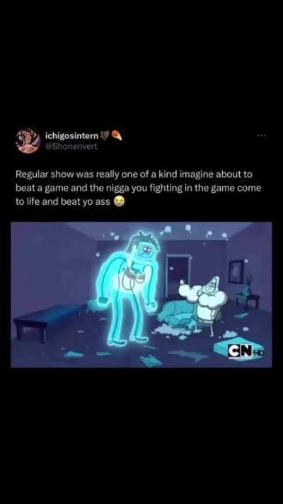 Ayo pops was just minding his own business