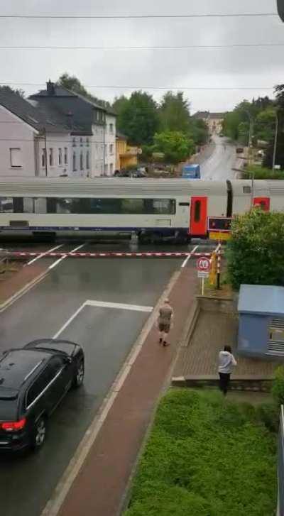 This happened yesterday in Luxembourg